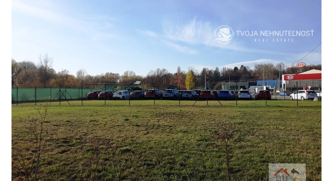 Prenájom pozemku 1400 m2, Pod Táborom, medzi autobazárom KIA a riekou Sekčov