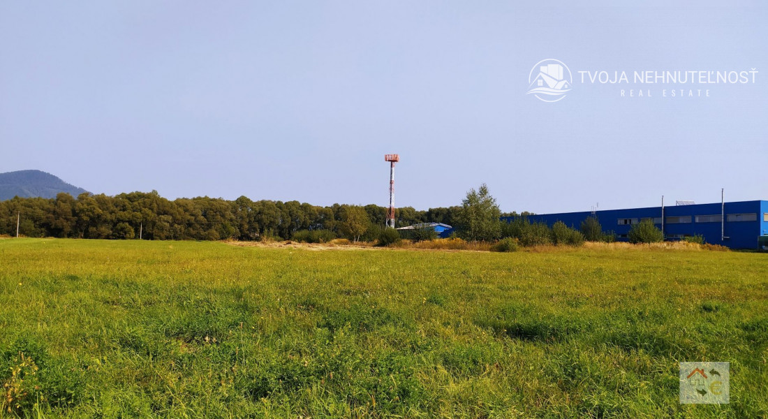 KOMERČNÝ POZEMOK v priemyselnej zóne, 5621 m2, Ľubotice
