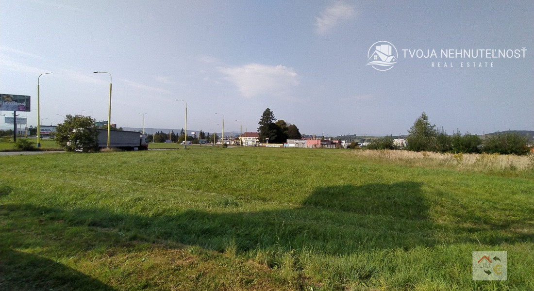 KOMERČNÝ POZEMOK v priemyselnej zóne, 5621 m2, Ľubotice