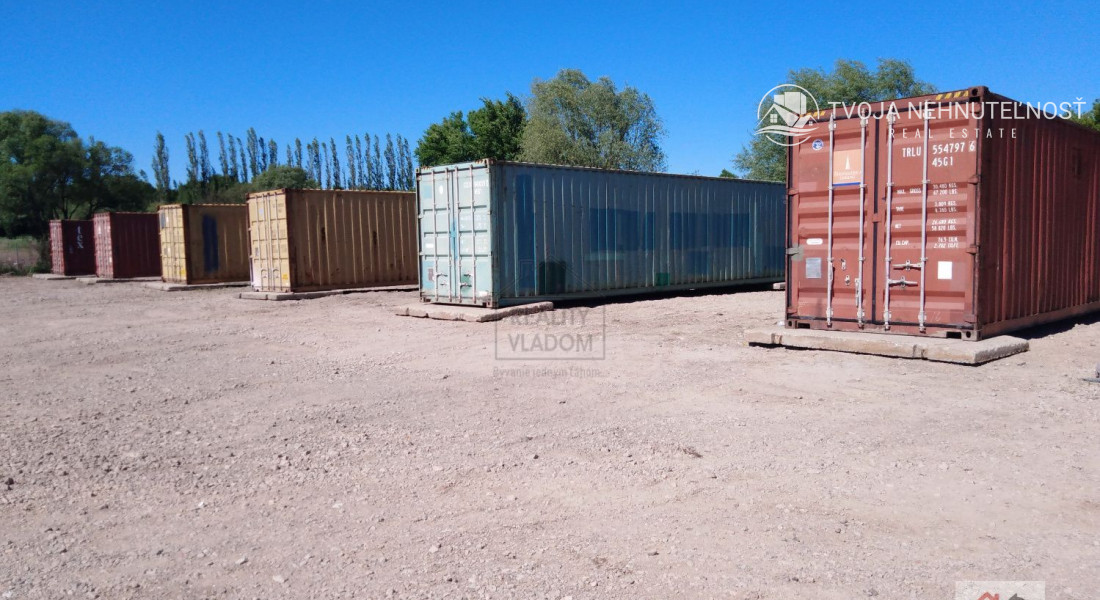 Lodný kontajner 40" HC, rozmer 12 x 2,5 x 2,7 m, ĽUBOTICE.