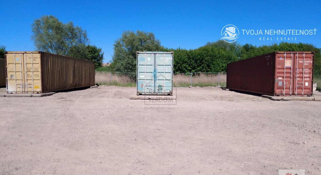 Lodný kontajner 40" HC, rozmer 12 x 2,5 x 2,7 m, ĽUBOTICE.