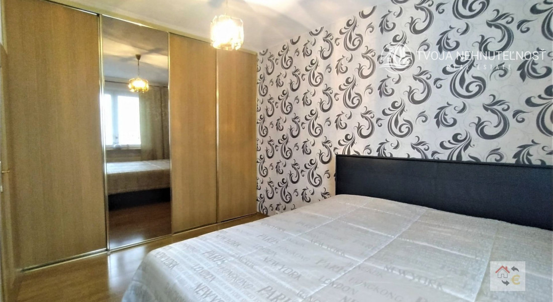 PRENAJATÝ DO 1.8.2025...Krásny 3 izbový byt kompletne zrekonštruovaný a zariadený byt pri OC MAX, Vihorlatská ulica