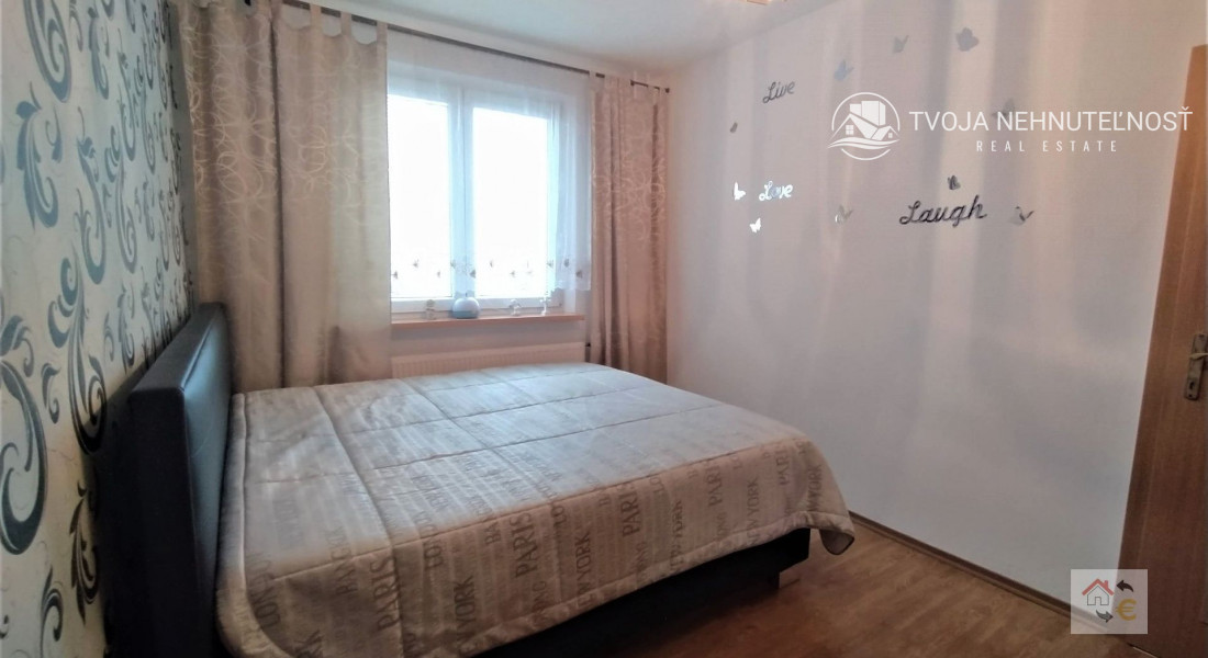 PRENAJATÝ DO 1.8.2025...Krásny 3 izbový byt kompletne zrekonštruovaný a zariadený byt pri OC MAX, Vihorlatská ulica