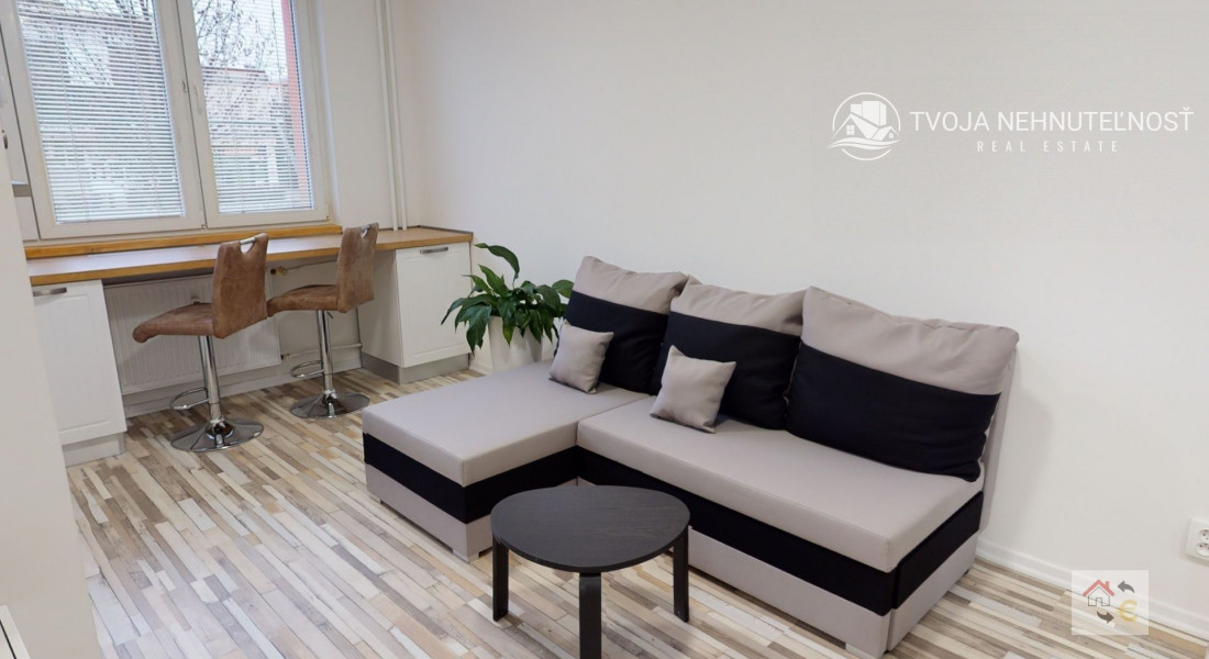 Prenajaté do 31.1.2026 - Luxusná garsónka s kompletným zariadením v top lokalite Sídliska 2
