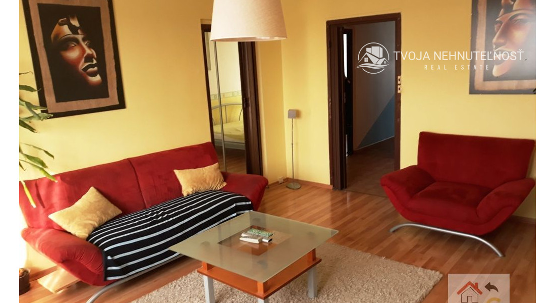 Prenajatý do 1.11.2025...Zrekonštruovaný zariadený 3 izbový byt Sekčov