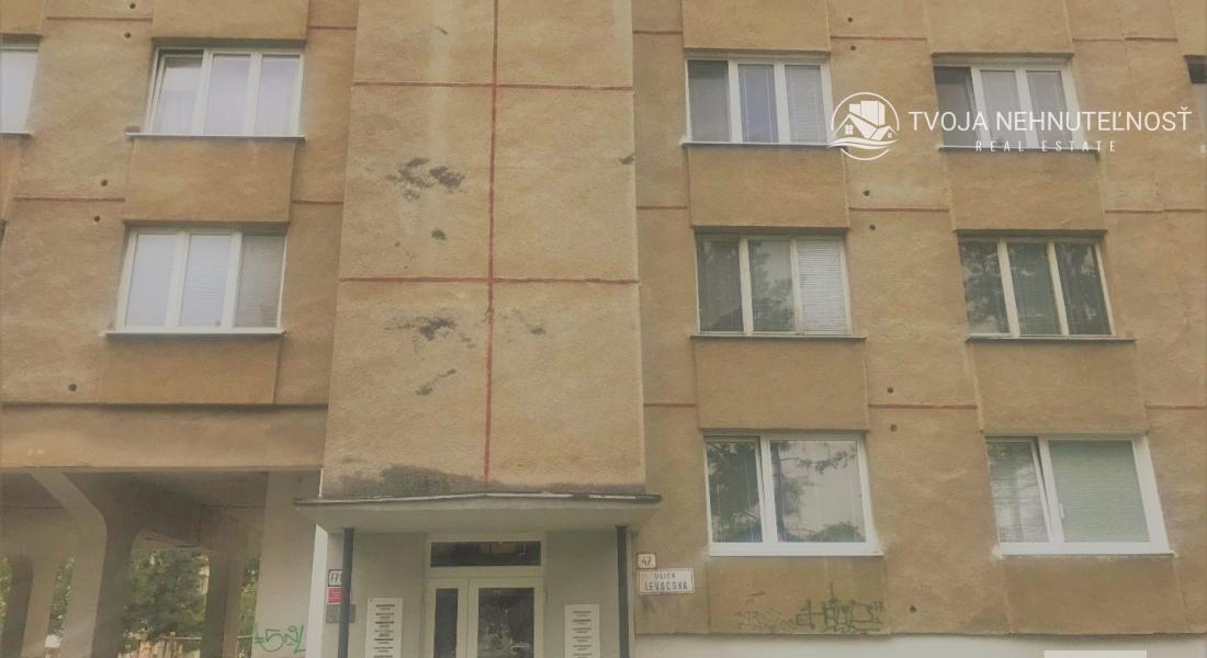 Prenajatý do 31.12.2025...2 izbový byt Levočská, Prešov, rekonštrukcia, čiastočne zariadený