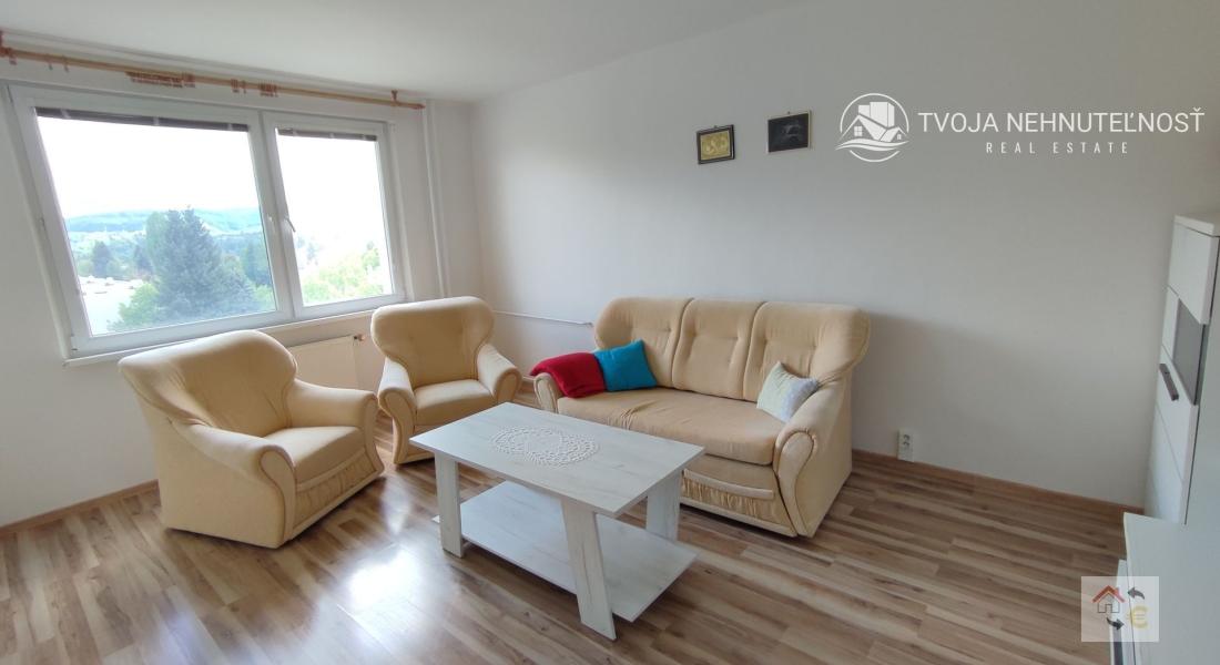 Prenajaté do 30.6. 2025 - 2 izbový priestranný byt v top lokalite Sídliska 2, kompletná rekonštrukcia, zariadený