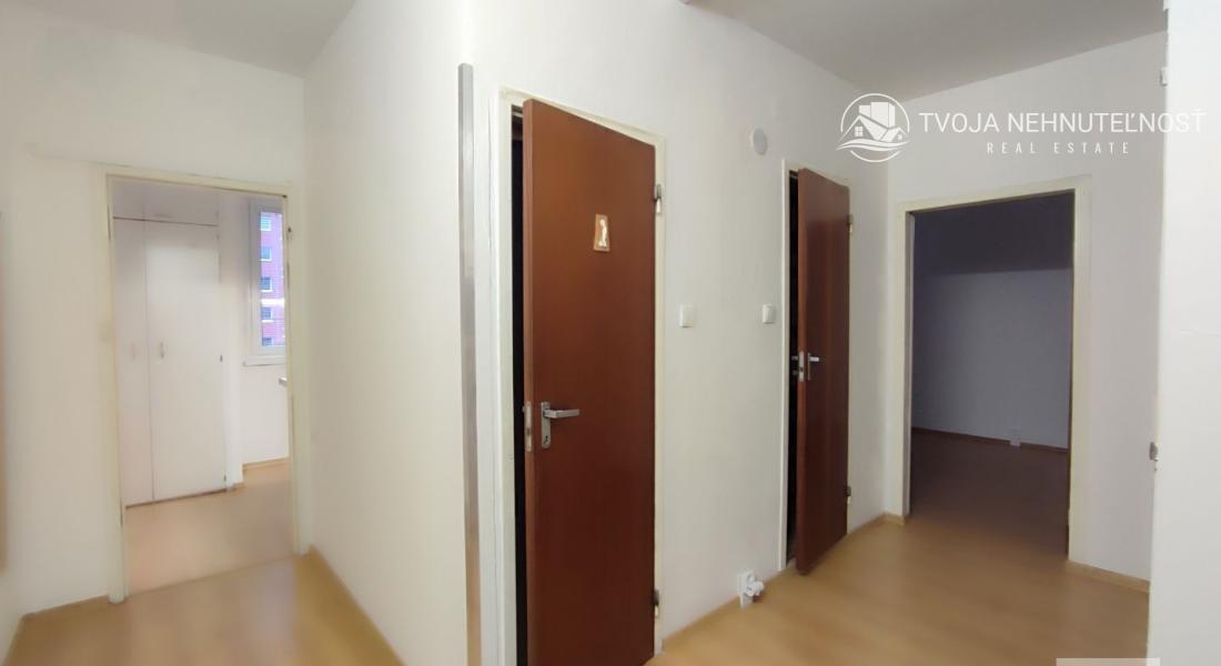 Prenajatý do 31.1.2024 .... útulný 2 izbový byt v top lokalite Sídliska 3, Tomášikova ulica