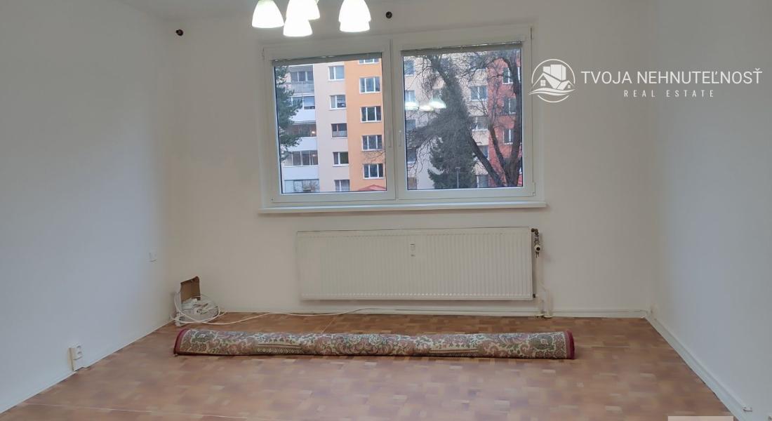 Prenajatý do 31.1.2024 .... útulný 2 izbový byt v top lokalite Sídliska 3, Tomášikova ulica