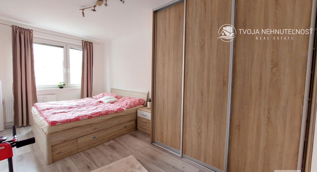 Prenajatý 1.5.2025....Prekrásny 2 izbový byt Sídlisko 3, Prostějovská, kompletná rekonštrukcia, zariadený, ihneď pripravený na bývanie