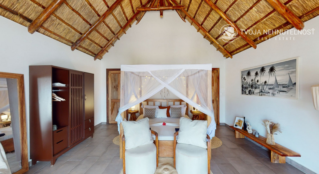 Zaria resort Zanzibar - dovolenkový prenájom bungalovu so záhradou pre dve osoby