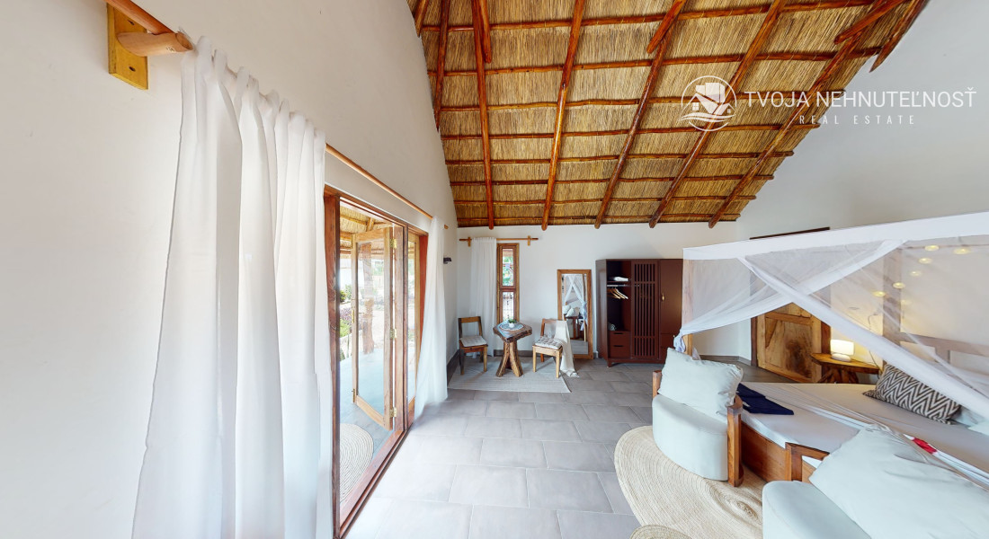 Zaria resort Zanzibar - dovolenkový prenájom bungalovu so záhradou pre dve osoby