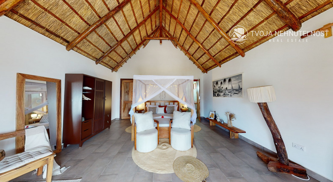 Zaria resort Zanzibar - dovolenkový prenájom bungalovu so záhradou pre dve osoby