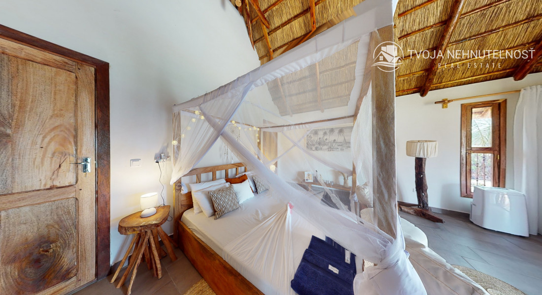 Zaria resort Zanzibar - dovolenkový prenájom bungalovu so záhradou pre dve osoby