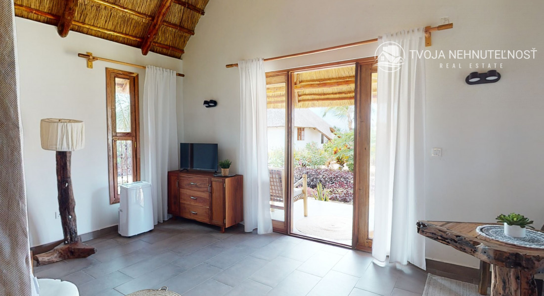 Zaria resort Zanzibar - dovolenkový prenájom bungalovu so záhradou pre dve osoby