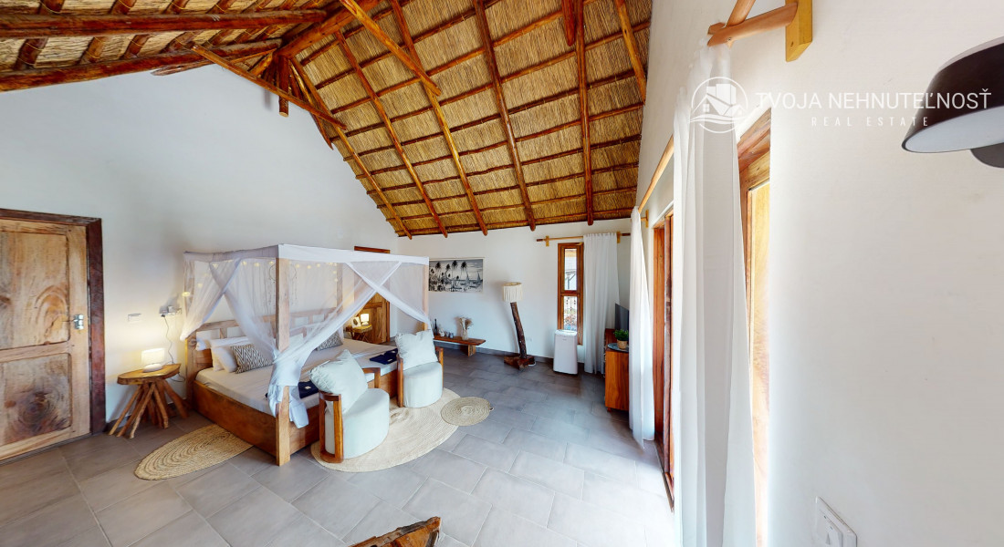 Zaria resort Zanzibar - dovolenkový prenájom bungalovu so záhradou pre dve osoby