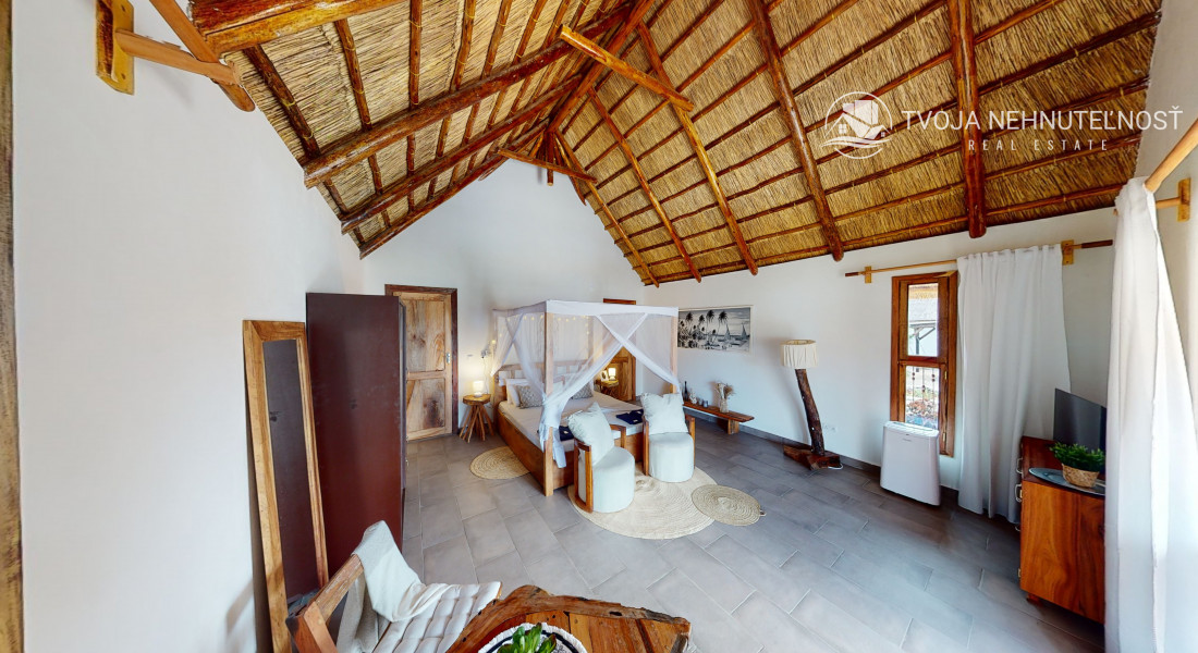 Zaria resort Zanzibar - dovolenkový prenájom bungalovu so záhradou pre dve osoby