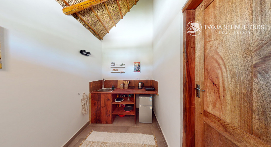 Zaria resort Zanzibar - dovolenkový prenájom bungalovu so záhradou pre dve osoby