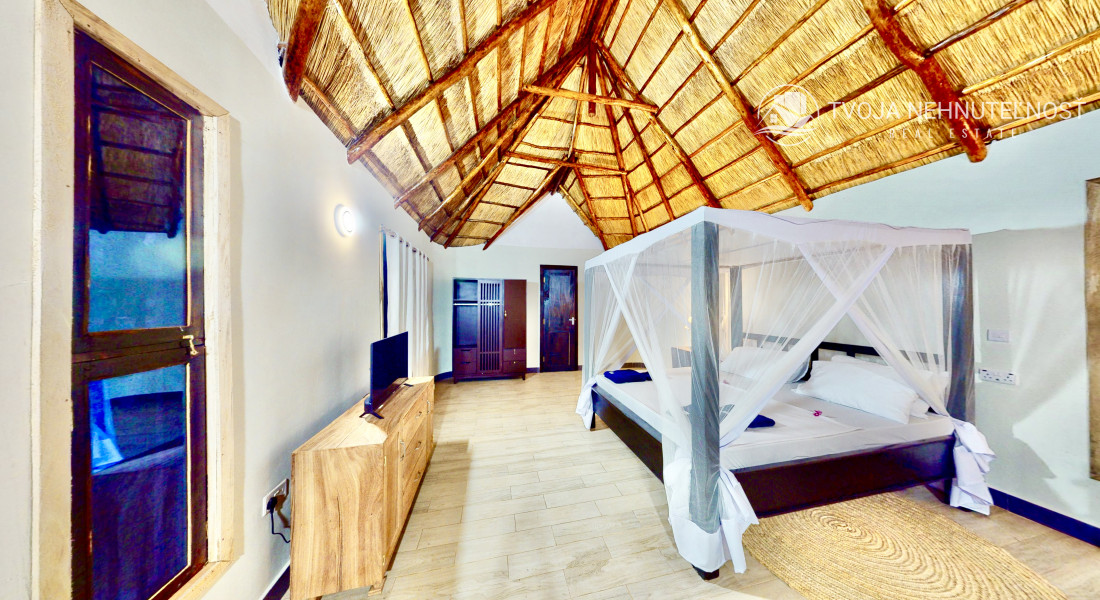 Zaria resort Zanzibar - dovolenkový prenájom bungalovu so záhradou pre pár D03