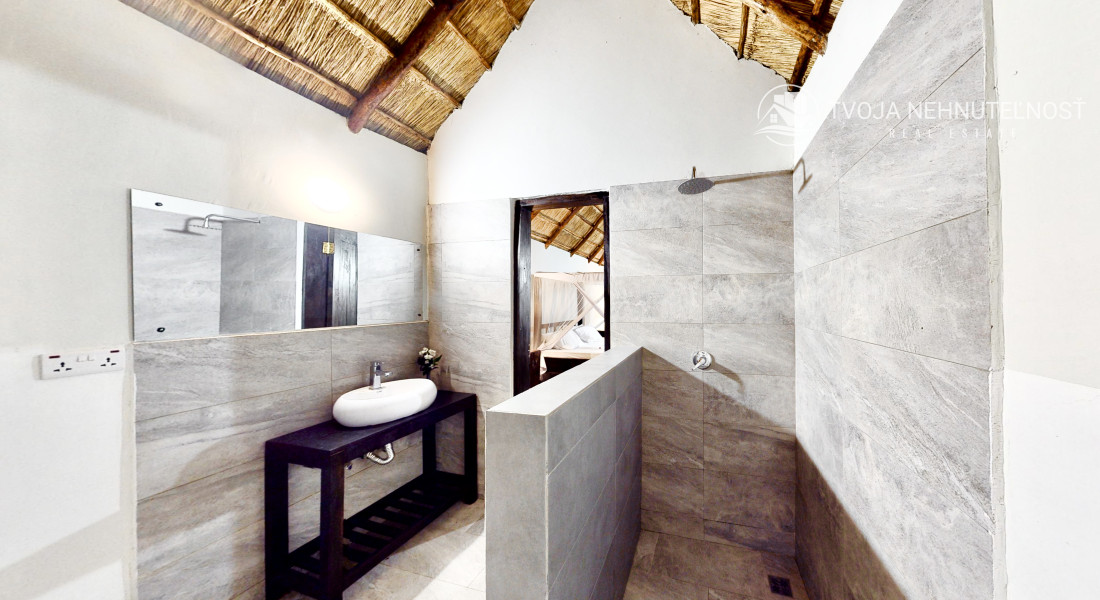 Zaria resort Zanzibar - dovolenkový prenájom bungalovu so záhradou pre pár D03