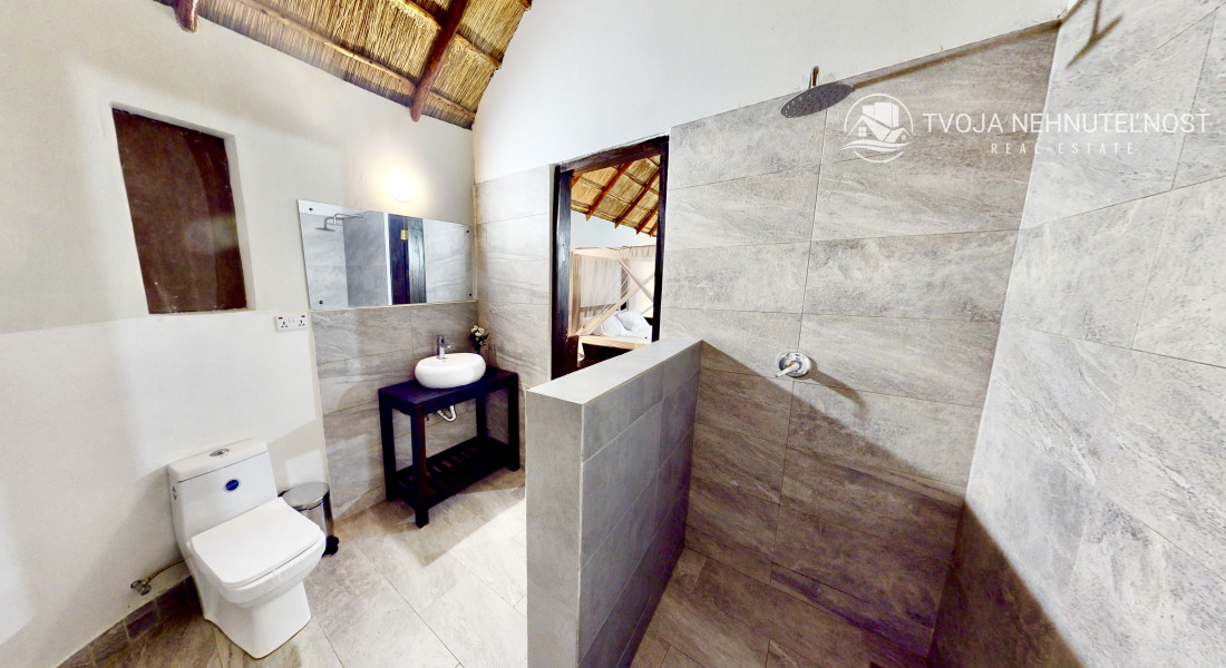 Zaria resort Zanzibar - dovolenkový prenájom bungalovu so záhradou pre pár D03