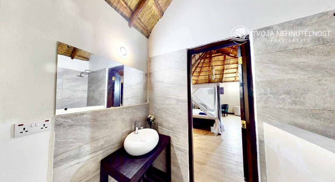Zaria resort Zanzibar - dovolenkový prenájom bungalovu so záhradou pre pár D03