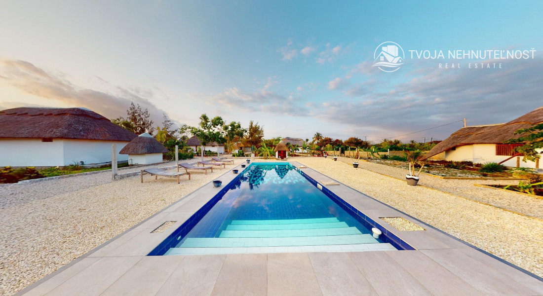 Zaria resort Zanzibar - dovolenkový prenájom bungalovu so záhradou pre pár D03