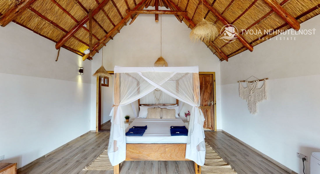 Zaria resort Zanzibar - dovolenkový prenájom bungalovu so záhradou pre romantický pár D05