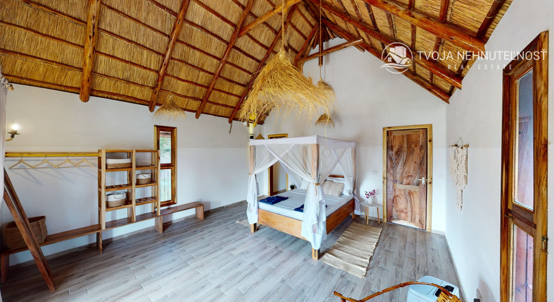 Zaria resort Zanzibar - dovolenkový prenájom bungalovu so záhradou pre romantický pár D05