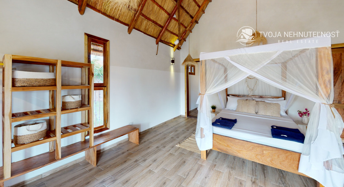 Zaria resort Zanzibar - dovolenkový prenájom bungalovu so záhradou pre romantický pár D05