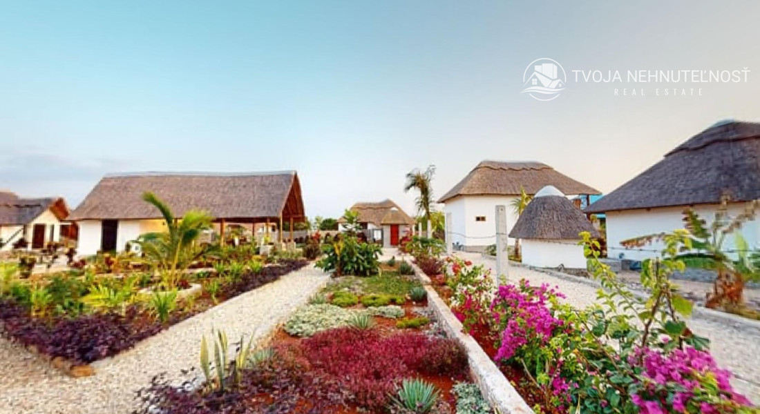 Zaria resort Zanzibar - dovolenkový prenájom bungalovu so záhradou pre romantický pár D05