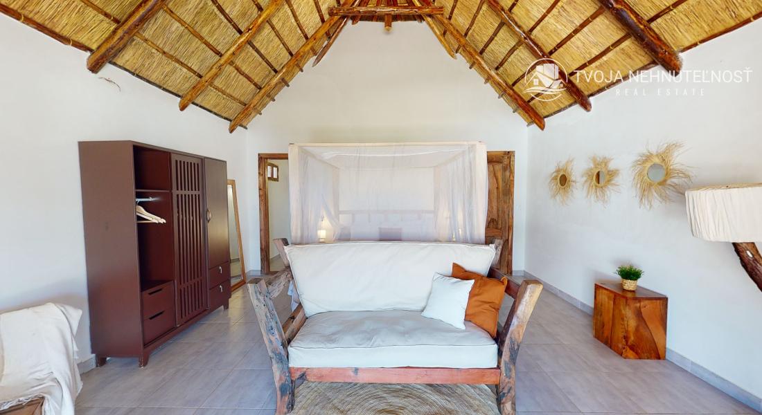 Zaria resort Zanzibar - dovolenkový prenájom bungalovu so záhradou pre dve osoby D07