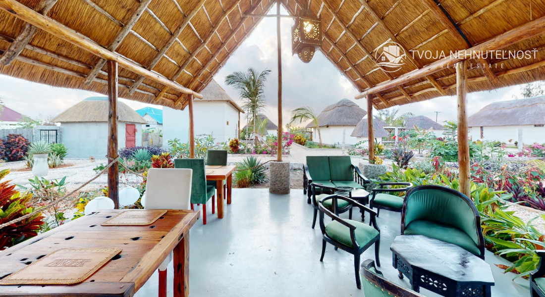 Zaria resort Zanzibar - dovolenkový prenájom bungalovu so záhradou pre dve osoby D07