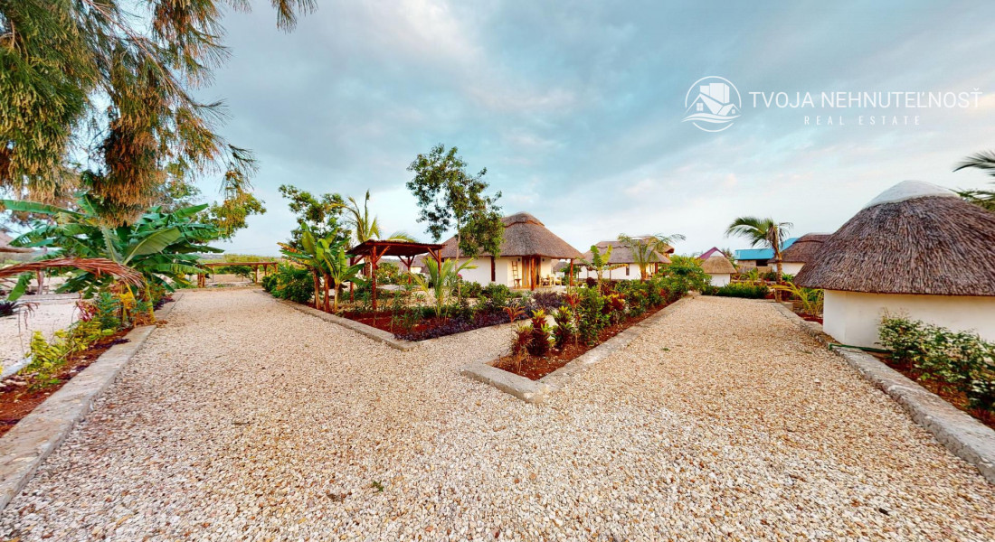 Zaria resort Zanzibar - dovolenkový prenájom bungalovu so záhradou pre dve osoby D07
