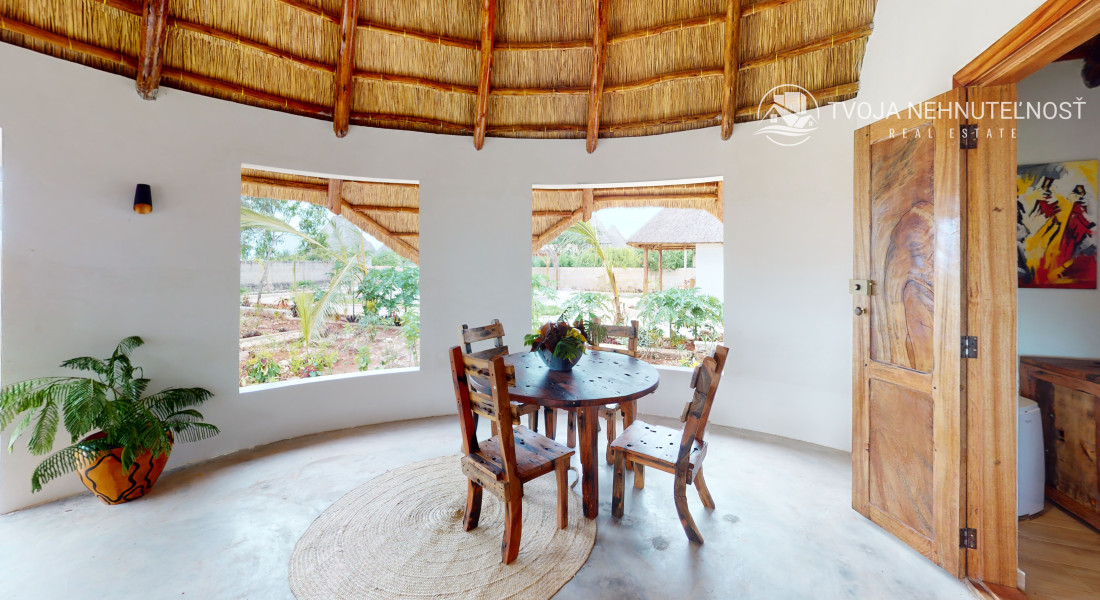 Zaria resort Zanzibar - dovolenkový prenájom bungalovu s dvomi spálňami a záhradou pre dva páry D10