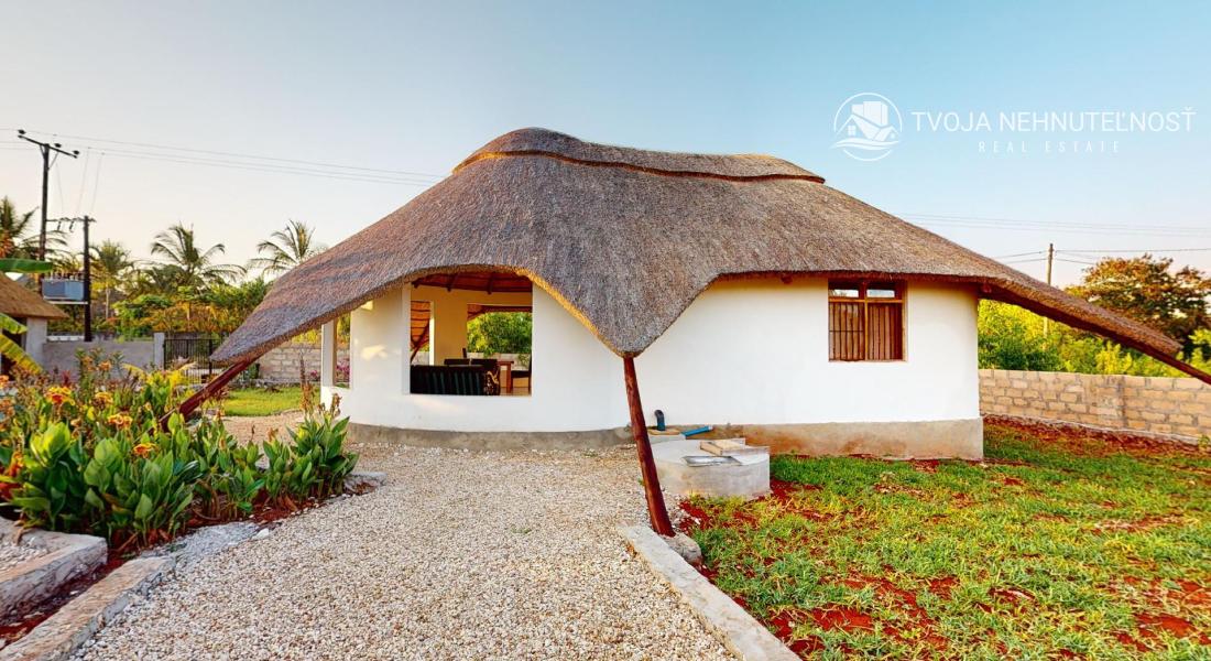 Zaria resort Zanzibar - dovolenkový prenájom bungalovu s dvomi spálňami a záhradou pre 2 páry D11