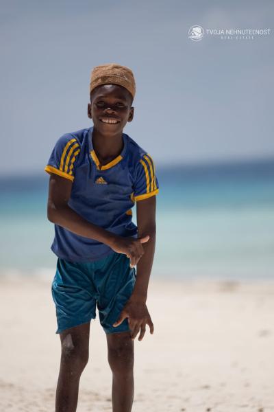 Zaria resort Zanzibar - luxusný poschodový dom, balkón s výhľadom na more a záhradou pre dve osoby D08