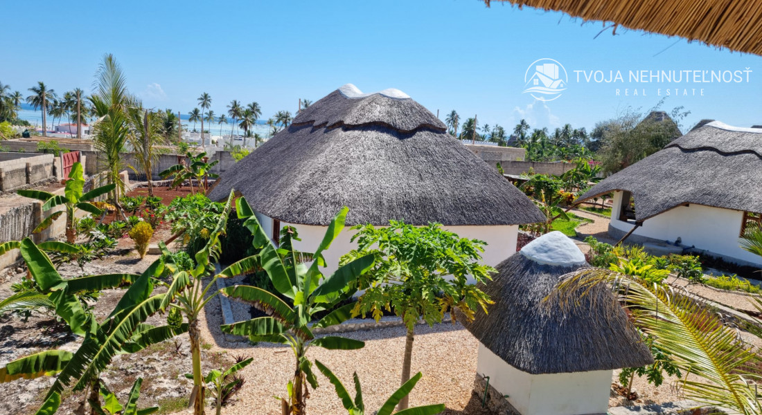 Zaria resort Zanzibar - dovolenkový prenájom bungalovu so záhradou pre dve osoby D07