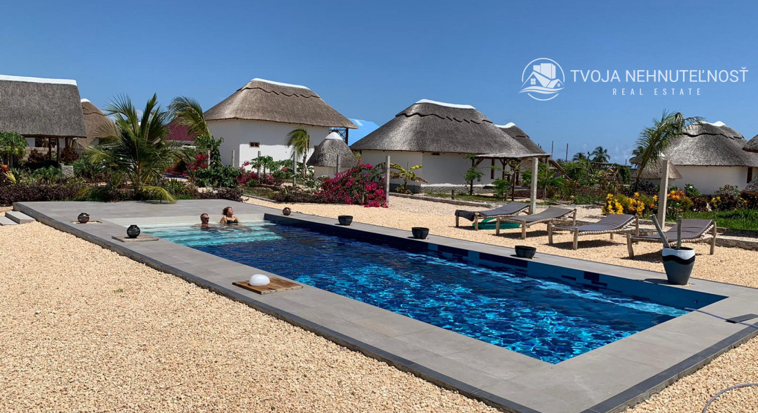 Zaria resort Zanzibar - dovolenkový prenájom bungalovu so záhradou pre dve osoby D07