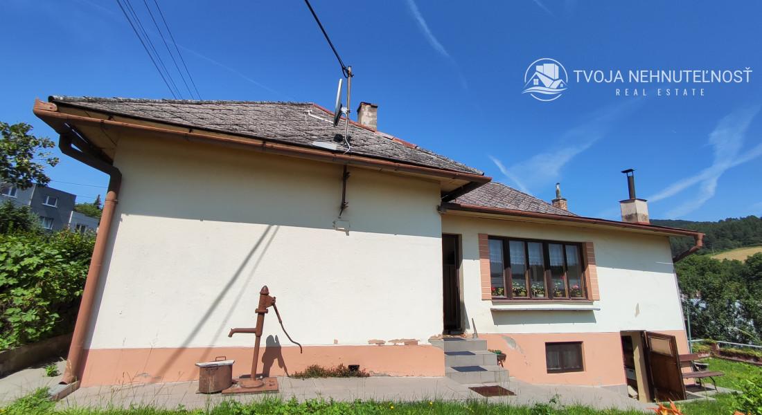 Rodinný dom Hanušovce so skvelým potenciálom pre zručného majstra so vzťahom k histórii