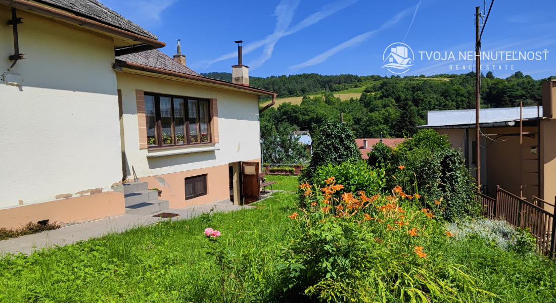 Rodinný dom Hanušovce so skvelým potenciálom pre zručného majstra so vzťahom k histórii