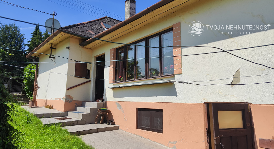 Rodinný dom Hanušovce so skvelým potenciálom pre zručného majstra so vzťahom k histórii