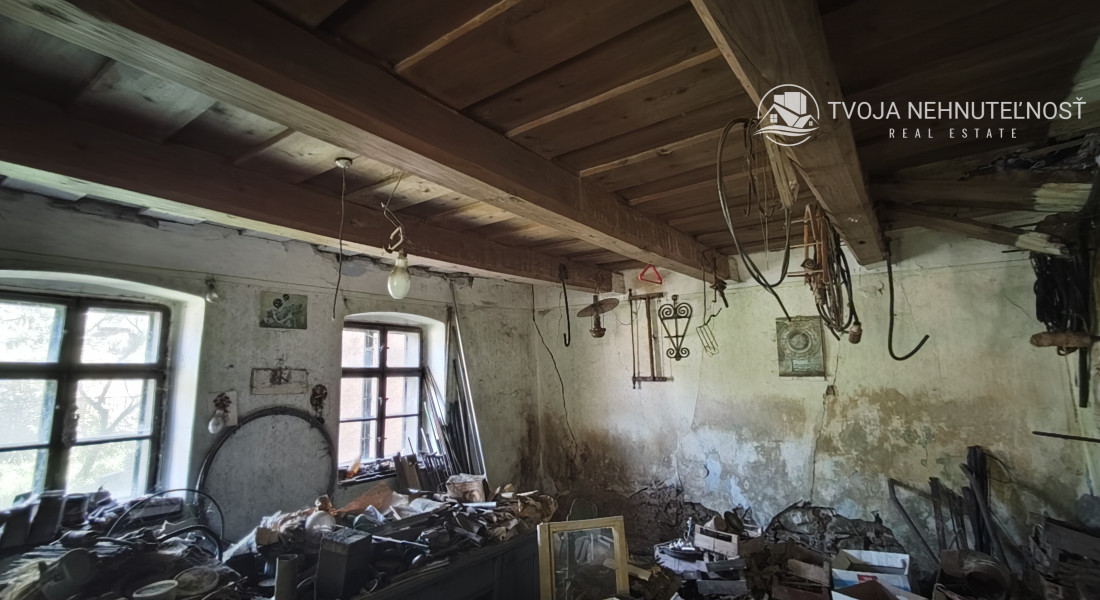 Rodinný dom Hanušovce so skvelým potenciálom pre zručného majstra so vzťahom k histórii