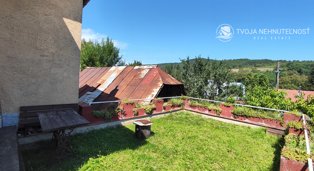 Rodinný dom Hanušovce so skvelým potenciálom pre zručného majstra so vzťahom k histórii