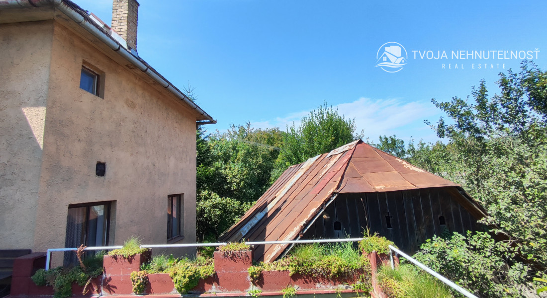 Rodinný dom Hanušovce so skvelým potenciálom pre zručného majstra so vzťahom k histórii