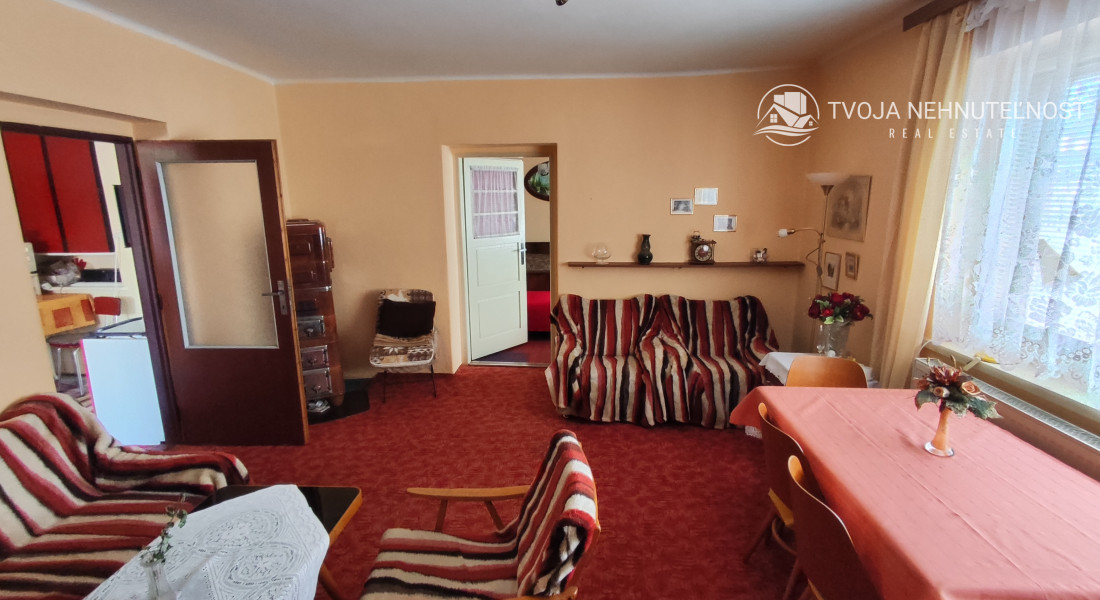 Rodinný dom Hanušovce so skvelým potenciálom pre zručného majstra so vzťahom k histórii