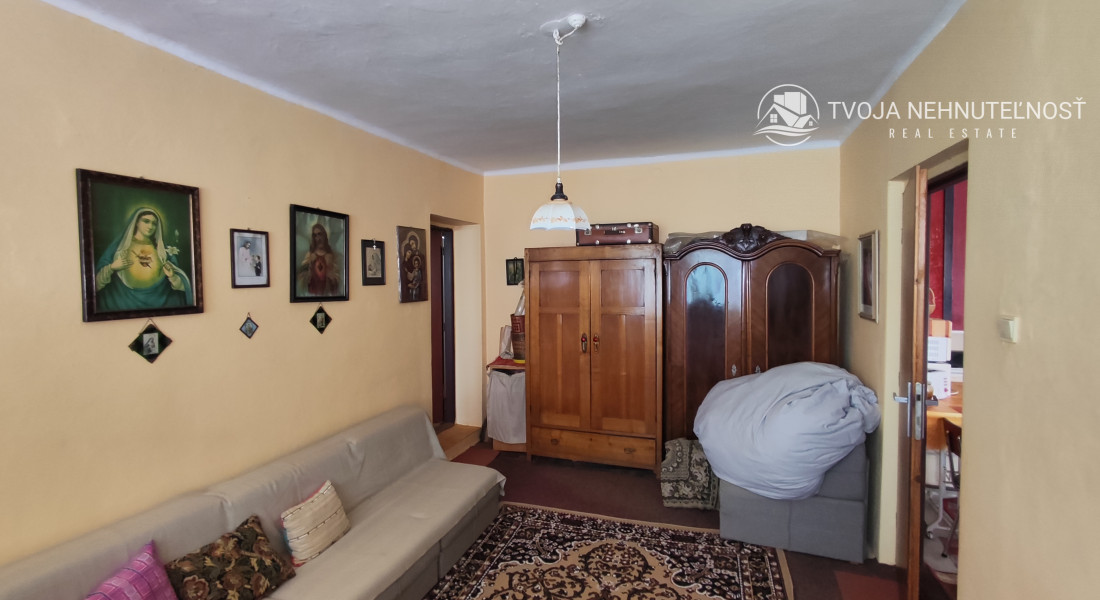 Rodinný dom Hanušovce so skvelým potenciálom pre zručného majstra so vzťahom k histórii