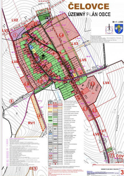 Perspektívny investičný pozemok na krátky horizont - určený na výstavbu domov, obec Čelovce, okres Prešov