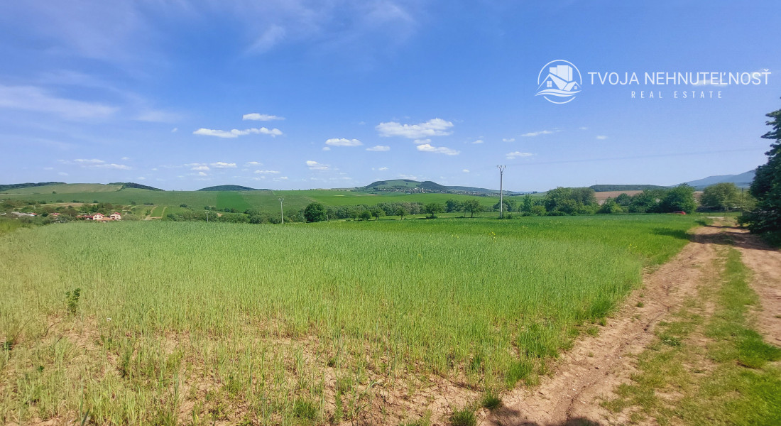 Perspektívny investičný pozemok na krátky horizont - určený na výstavbu domov, obec Čelovce, okres Prešov