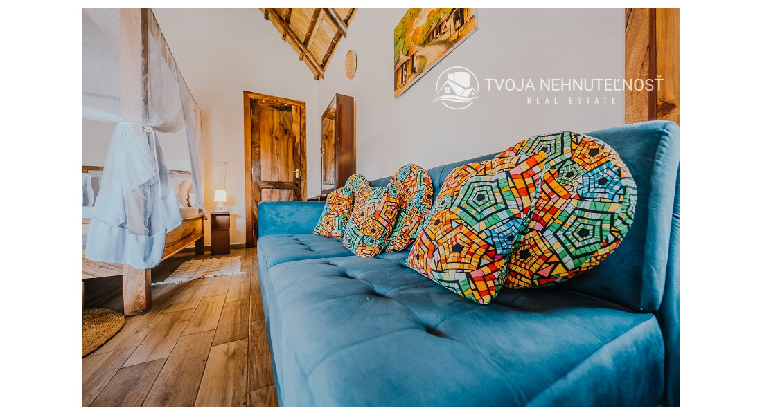 Zaria resort Zanzibar - dovolenkový prenájom bungalovu so záhradou pre 2-3 osoby D16